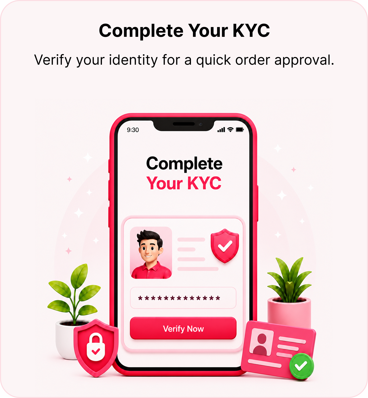 Place the Order — review your details and place your order securely